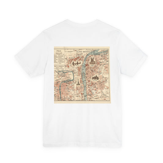 Prague Map T-shirt