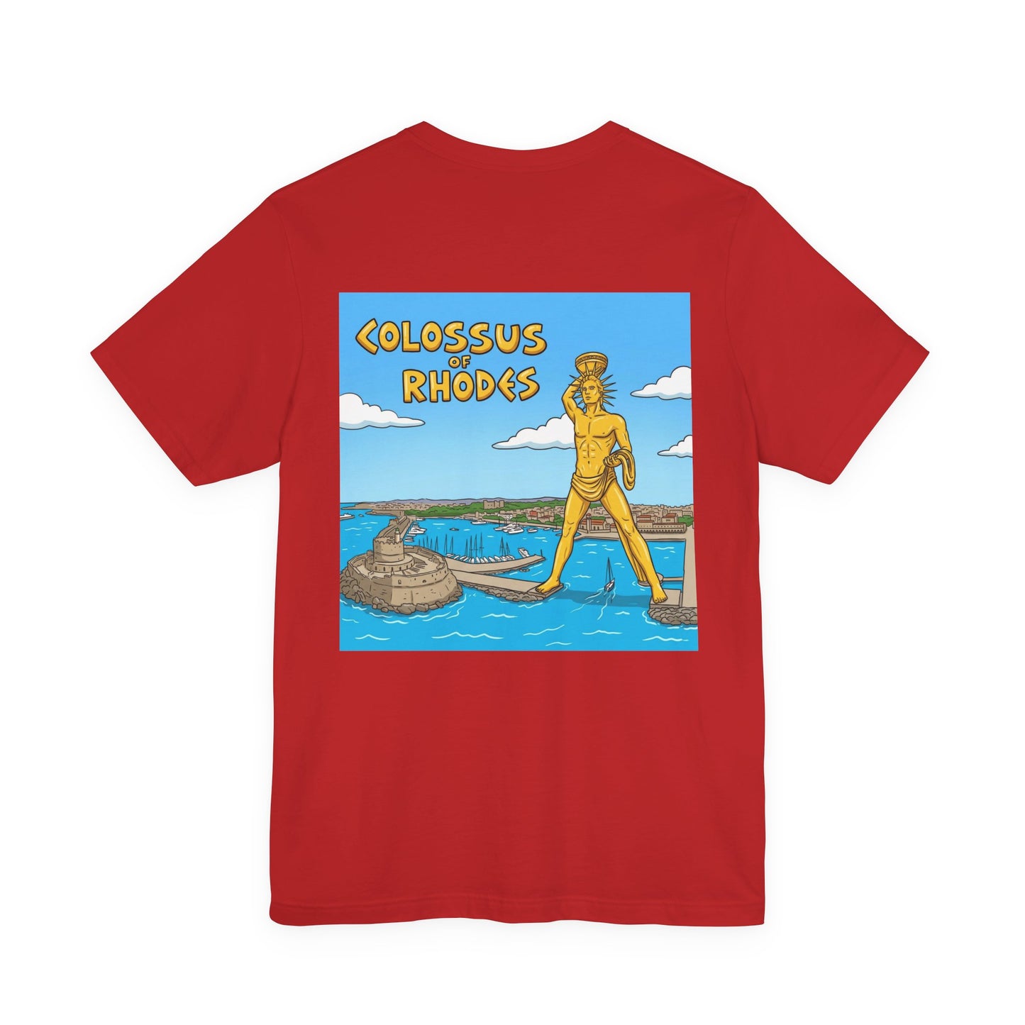 Colossus of Rhodes Statue T-Shirt