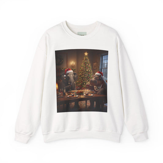 Elephant Family Christmas Sweatshirt