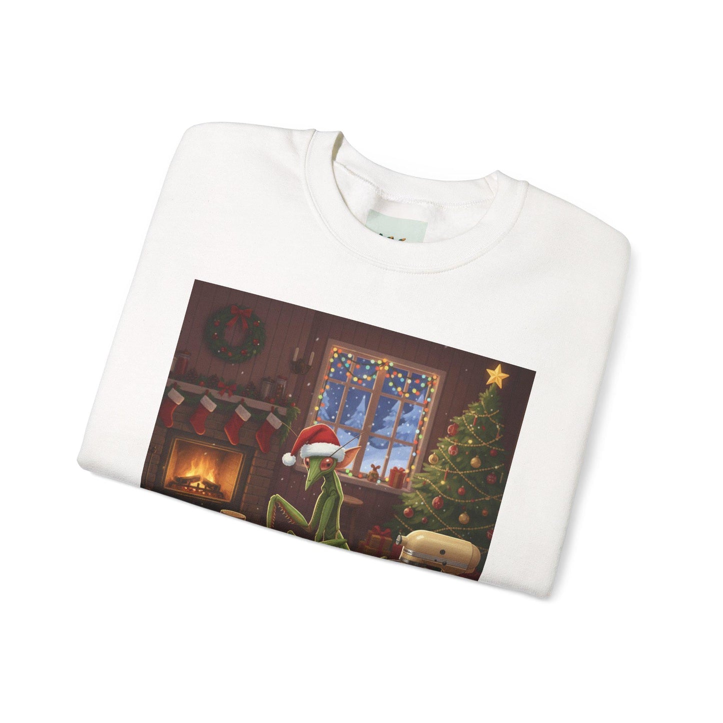 Grasshopper Christmas Baking Sweatshirt