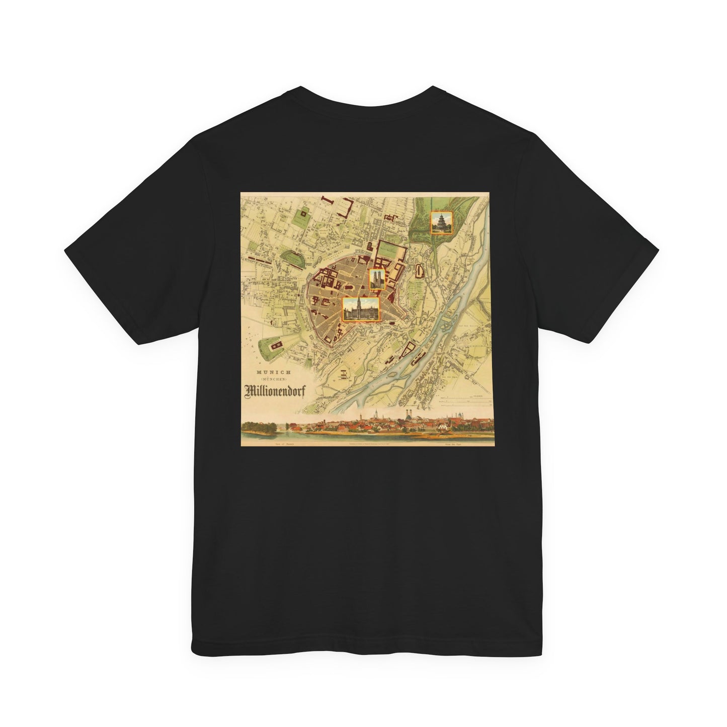 Munich Map T-Shirt