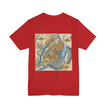 Copenhagen Map T-shirt