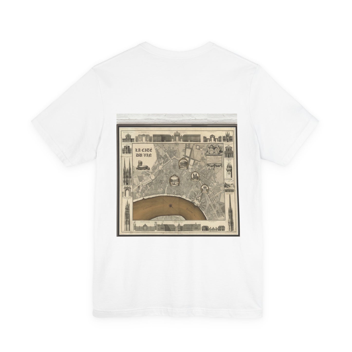 Bordeaux Map T-Shirt