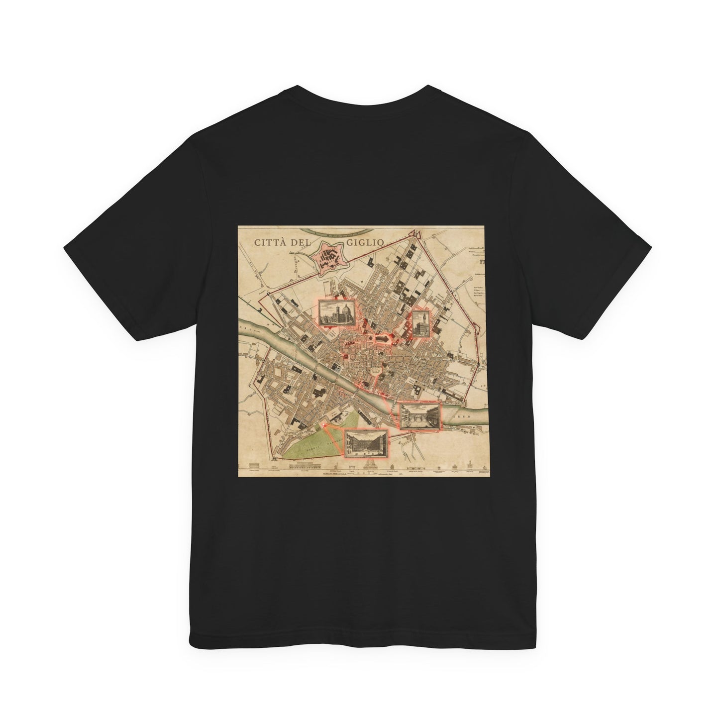 Giglio Map T-Shirt