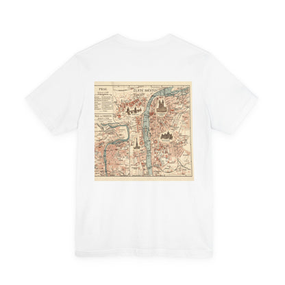 Prague Map T-shirt