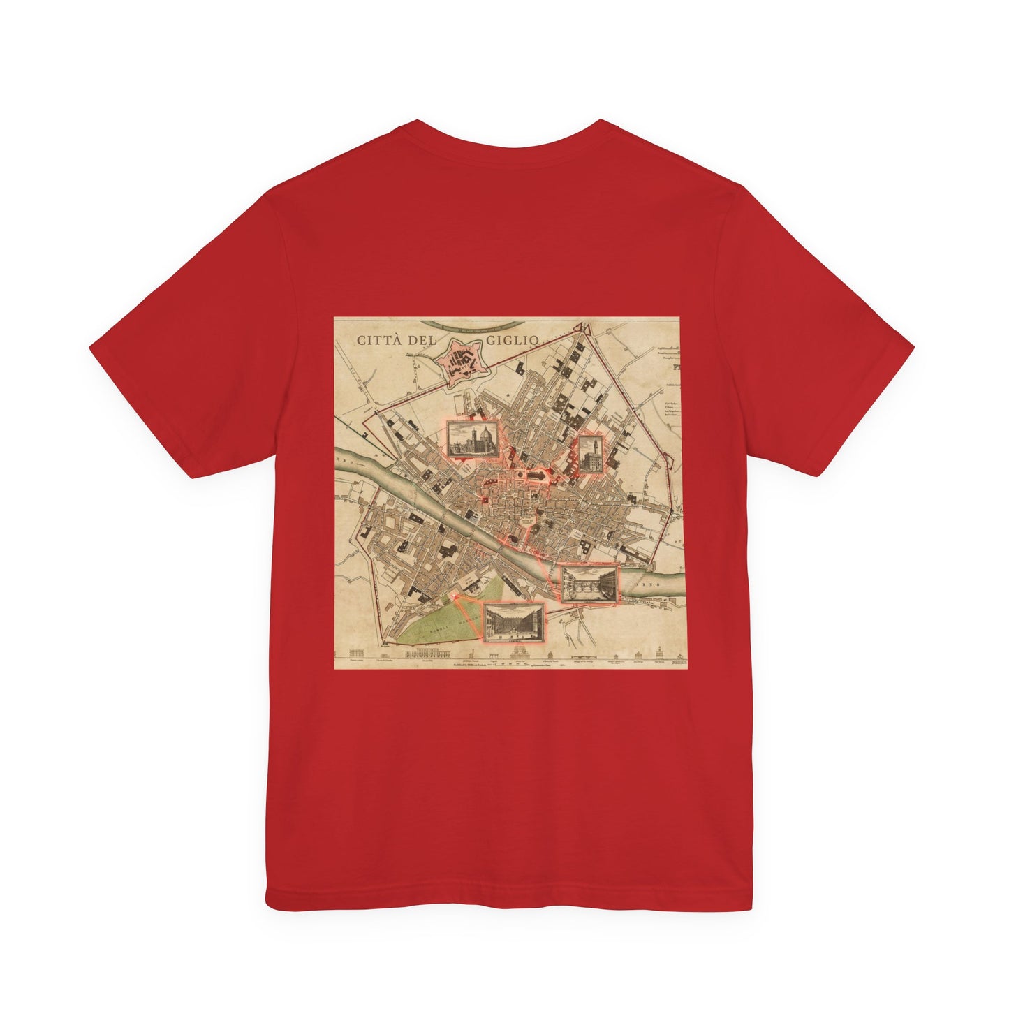 Giglio Map T-Shirt