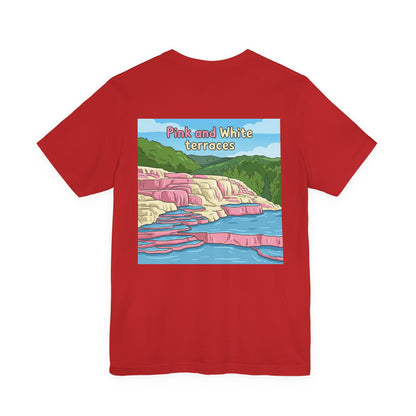 Pink and White Terraces T-Shirt