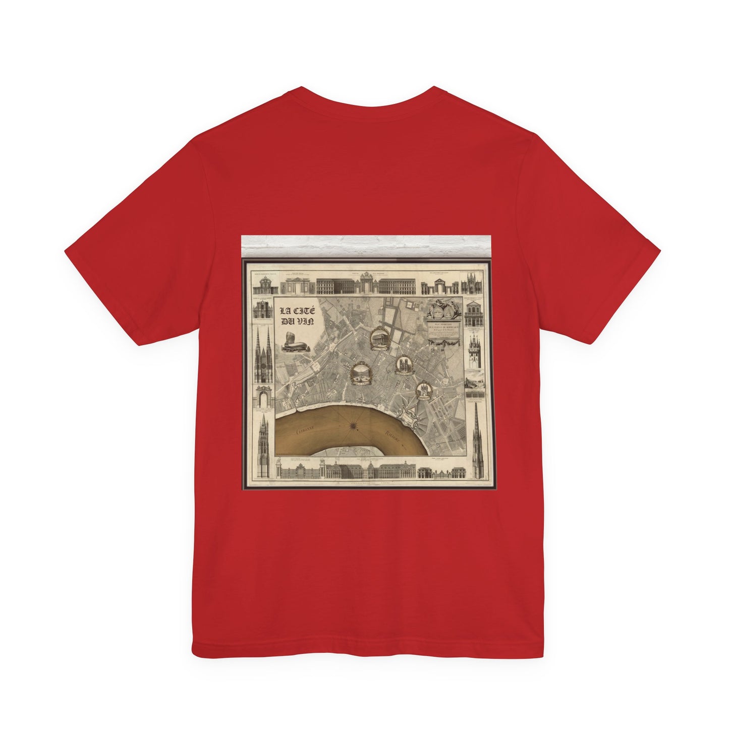 Bordeaux Map T-Shirt