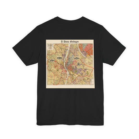 Budapest Map T-Shirt
