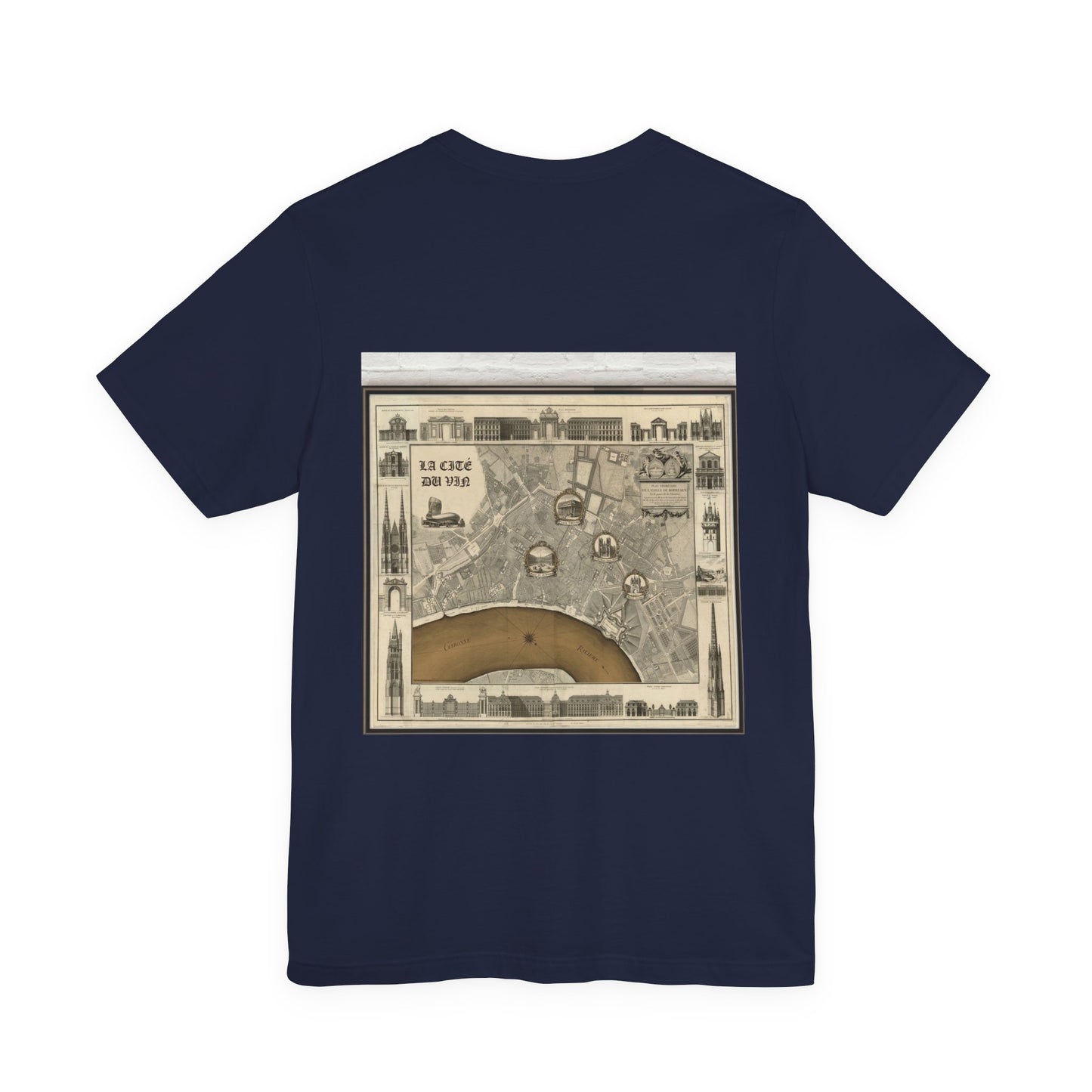 Bordeaux Map T-Shirt