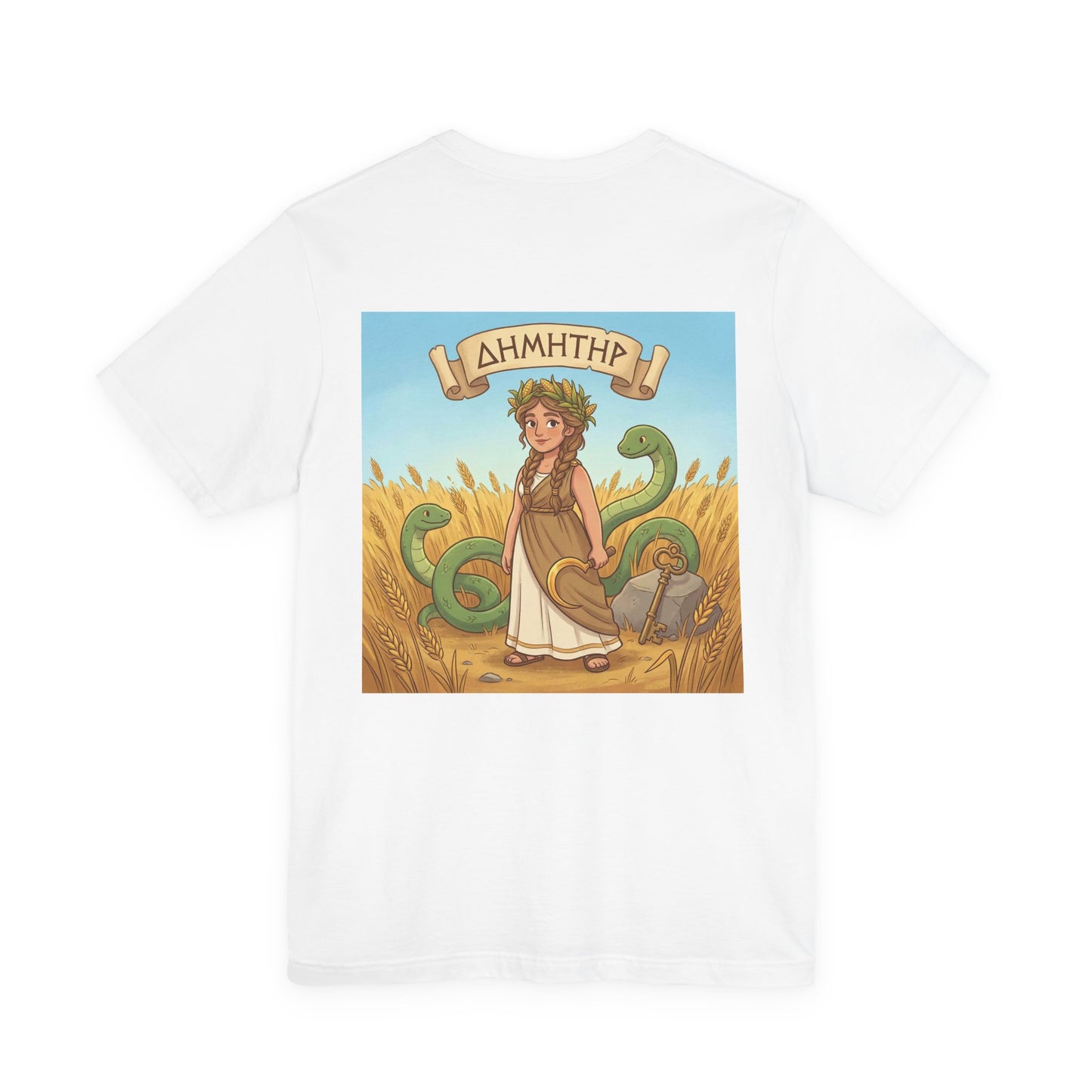 Demeter Greek Goddess Tee | Mythology Persephone Harvest T-Shirt
