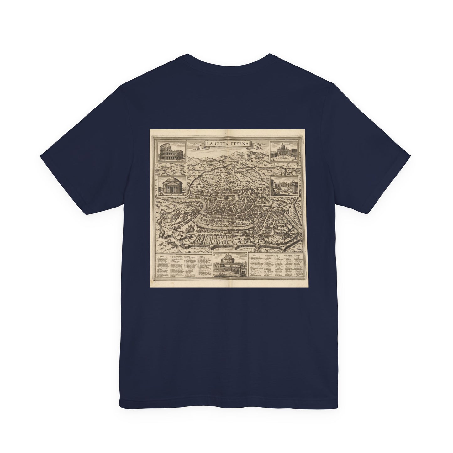 Rome Map T-Shirt