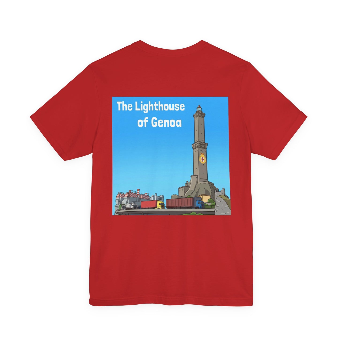 The Lighthouse of Genoa T-Shirt