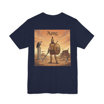 Ancient Greek Warrior T-Shirt | Spartan Soldier Illustration