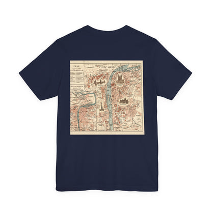 Prague Map T-shirt
