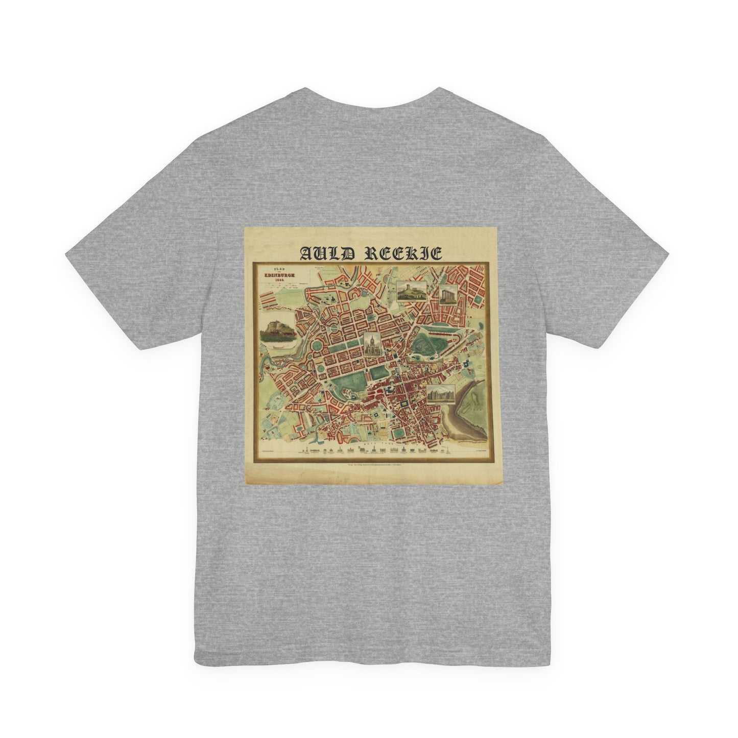 Edinburgh Map T-Shirt
