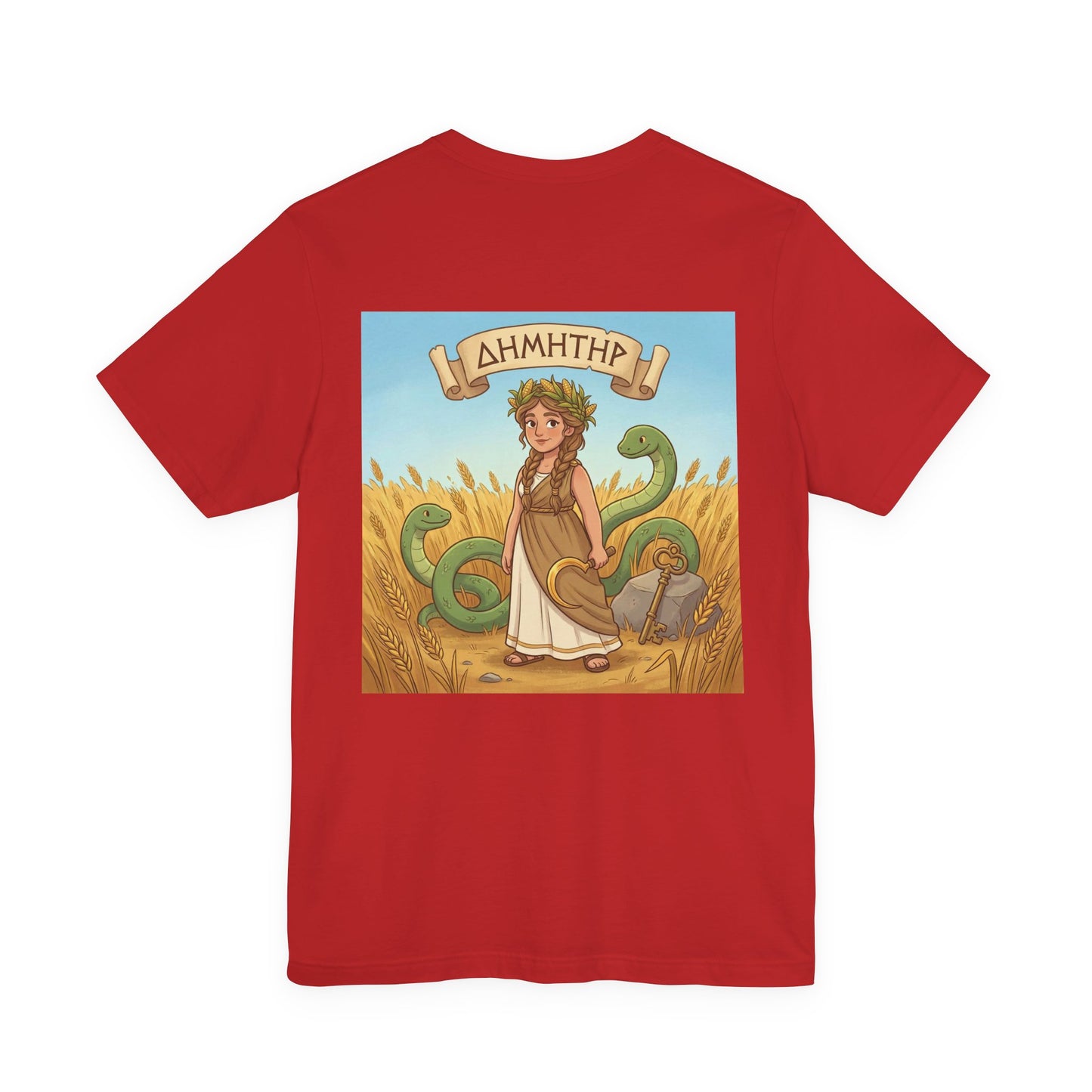 Demeter Greek Goddess Tee | Mythology Persephone Harvest T-Shirt