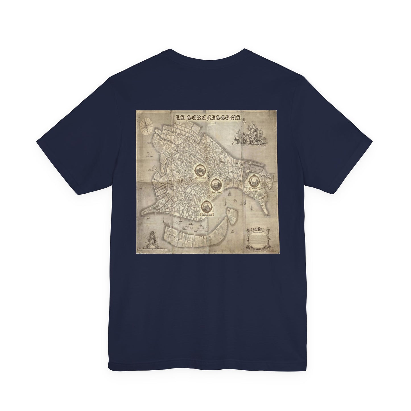 Venice Map T-Shirt