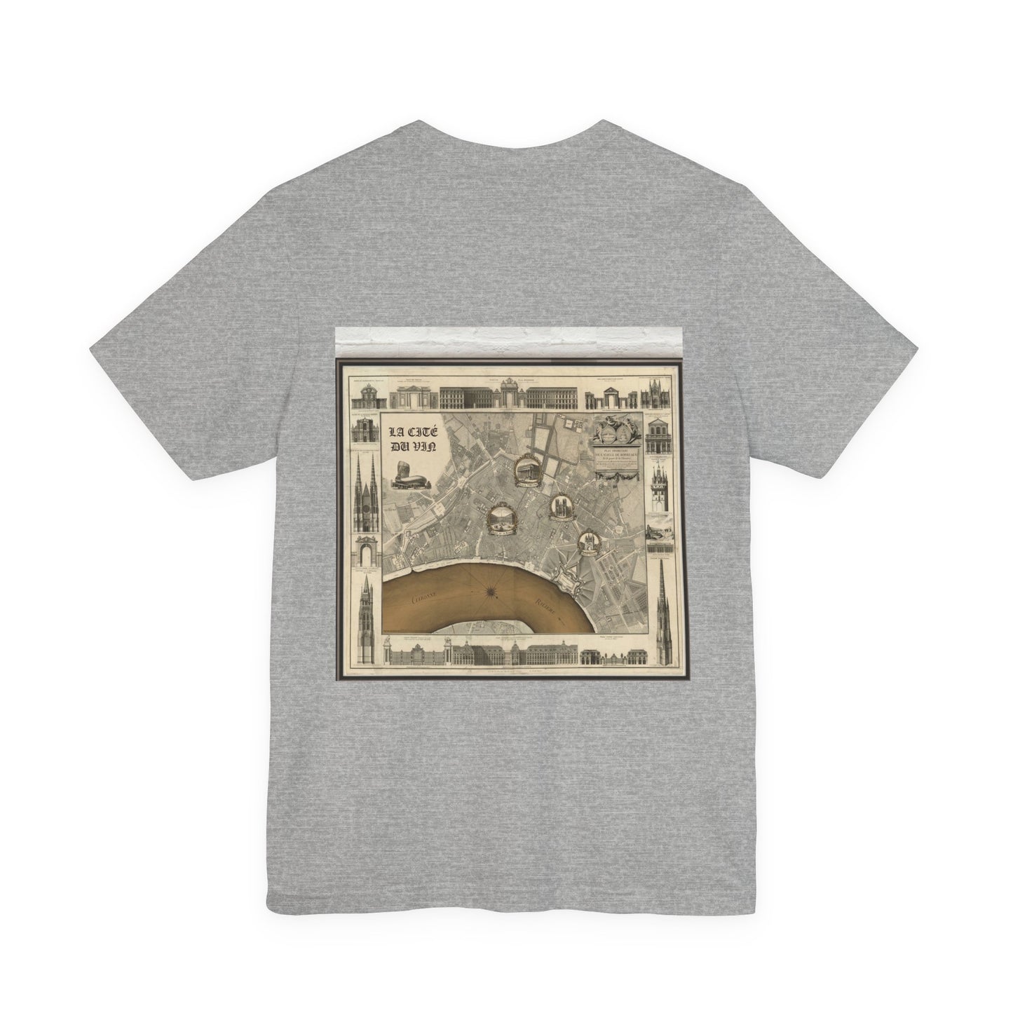 Bordeaux Map T-Shirt
