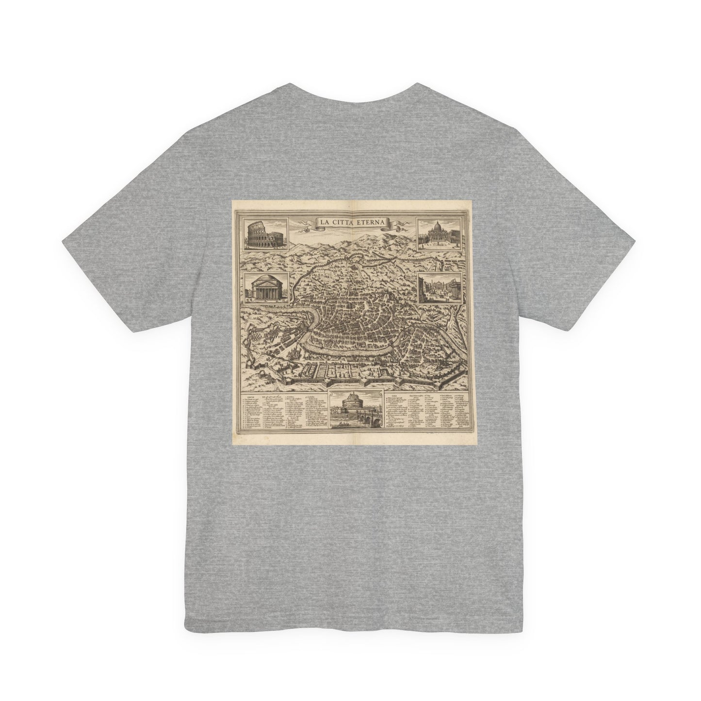 Rome Map T-Shirt