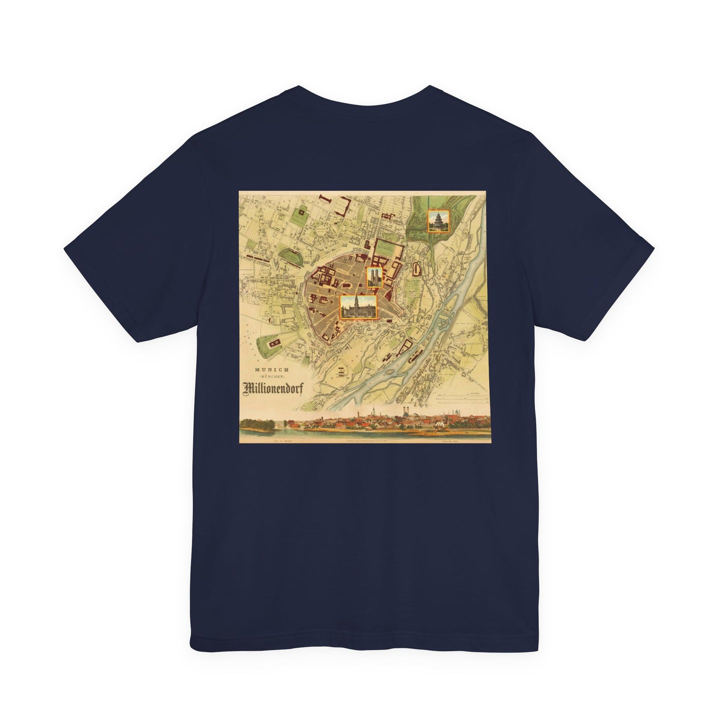 Munich Map T-Shirt