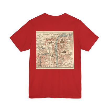 Prague Map T-shirt