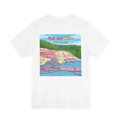 Pink and White Terraces T-Shirt