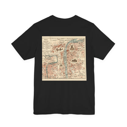 Prague Map T-shirt
