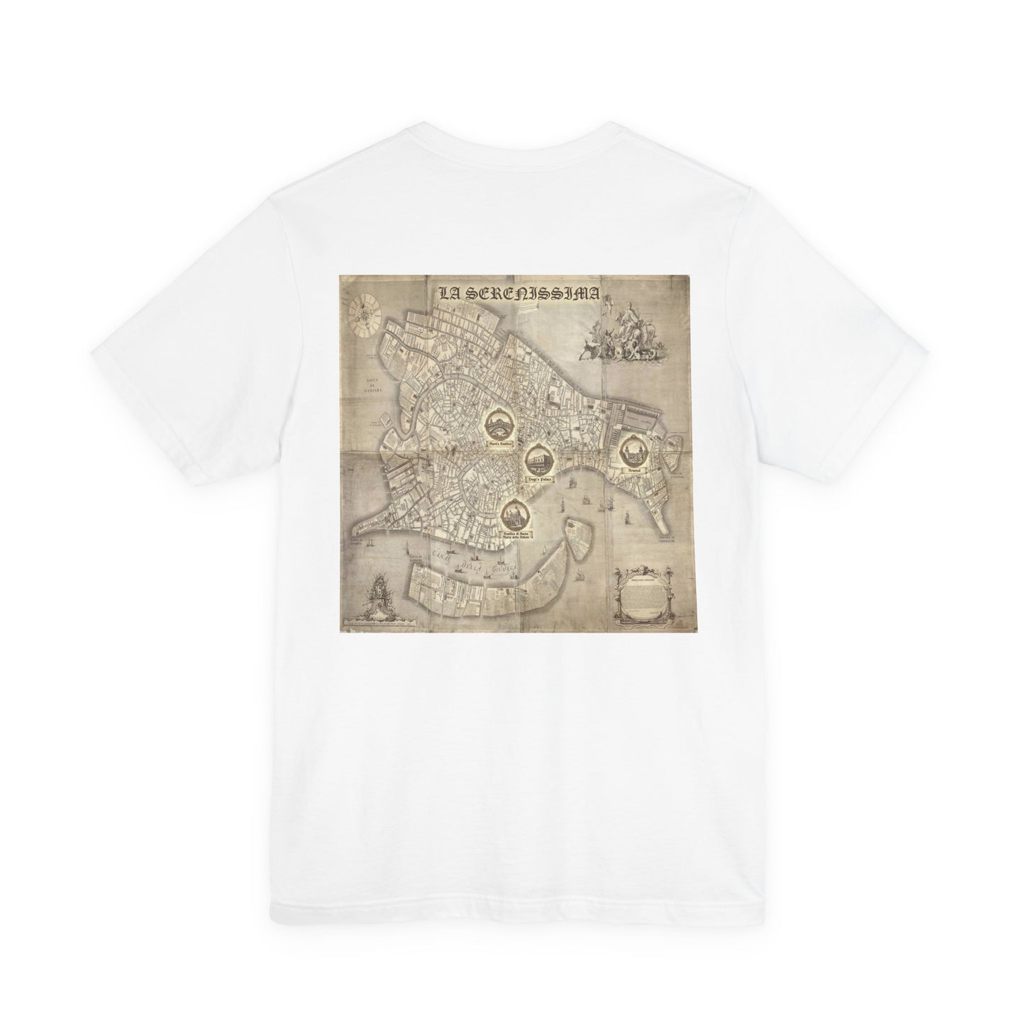 Venice Map T-Shirt