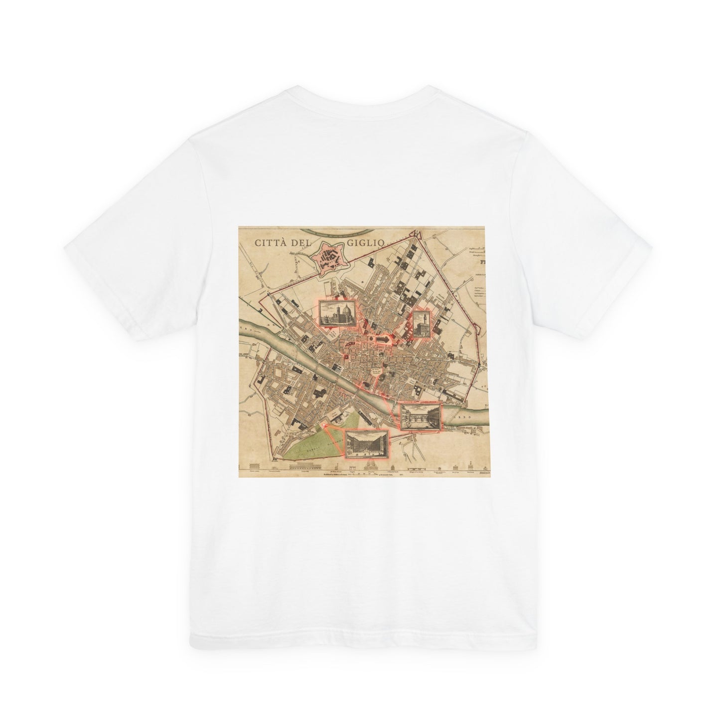 Giglio Map T-Shirt