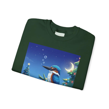 Kingfisher Christmas Lights Sweatshirt