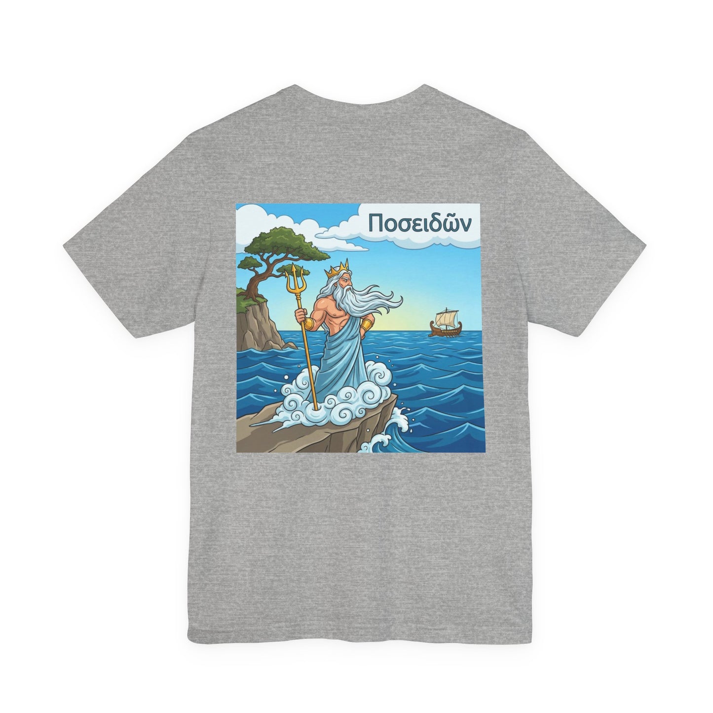 Poseidon Greek God T-Shirt