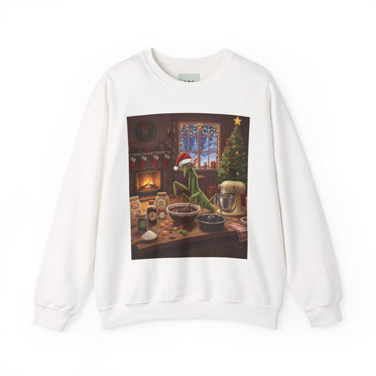 Grasshopper Christmas Baking Sweatshirt