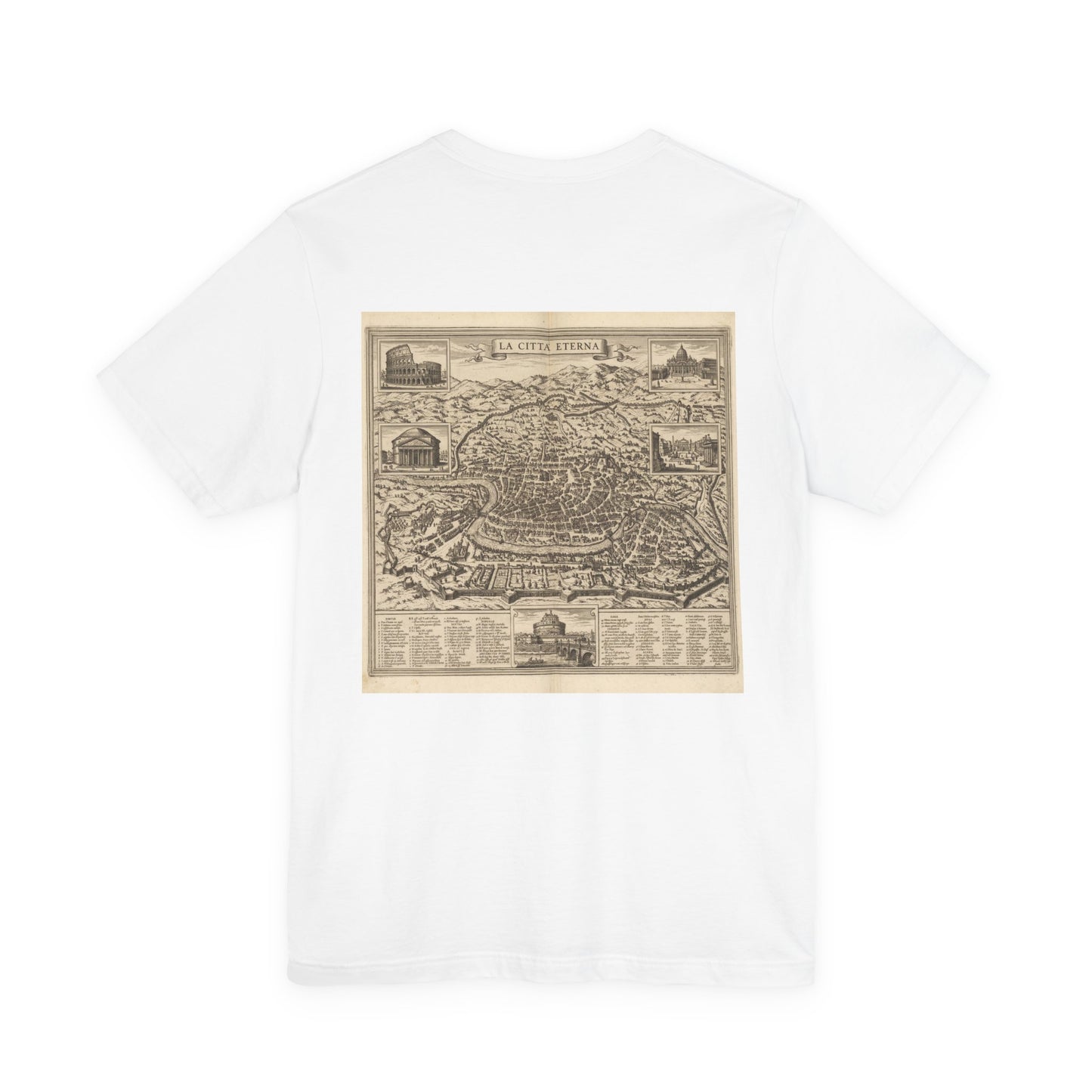 Rome Map T-Shirt