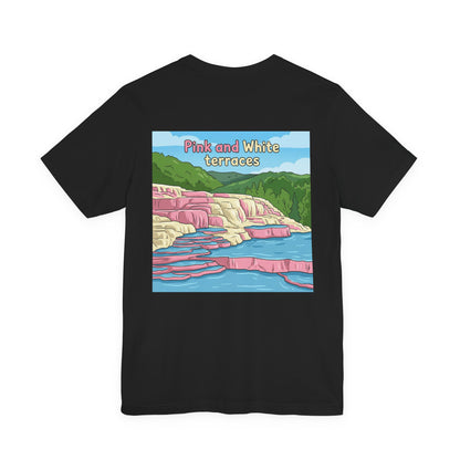 Pink and White Terraces T-Shirt