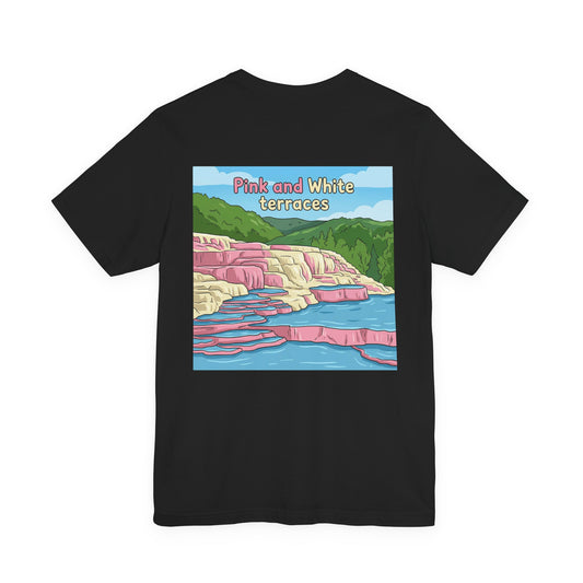 Pink and White Terraces T-Shirt
