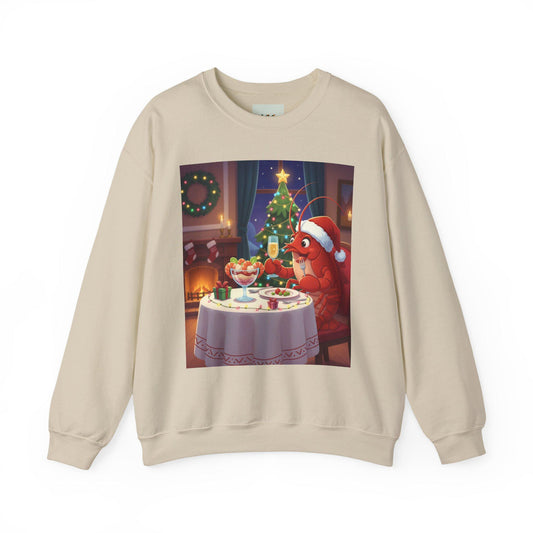 Otter Christmas Dinner Sweatshirt