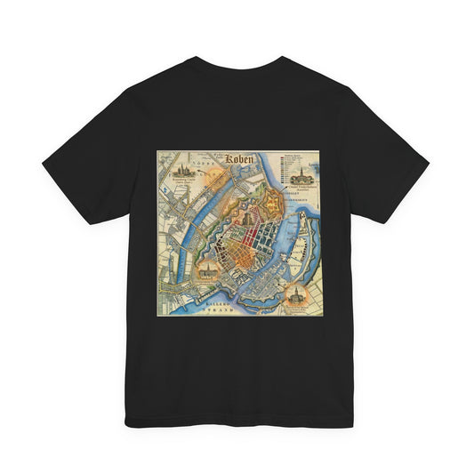 Copenhagen Map T-shirt
