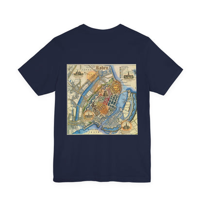 Copenhagen Map T-shirt