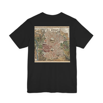 Madrid Map T-Shirt