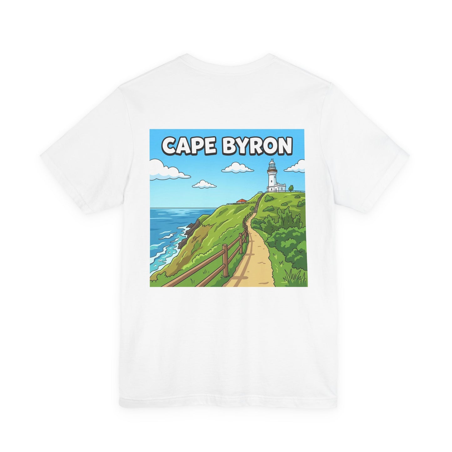 Cape Byron Coastline T-Shirt | Lighthouse Scenic Tee