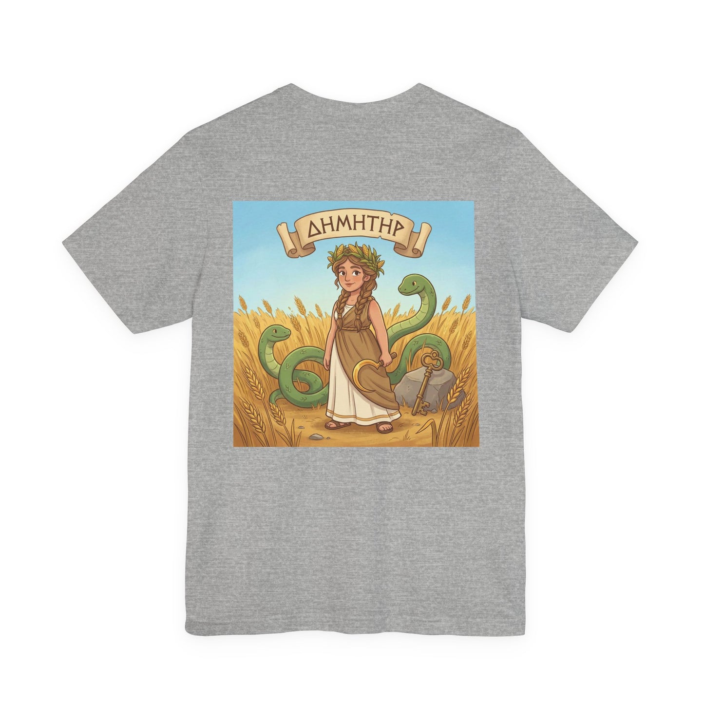 Demeter Greek Goddess Tee | Mythology Persephone Harvest T-Shirt