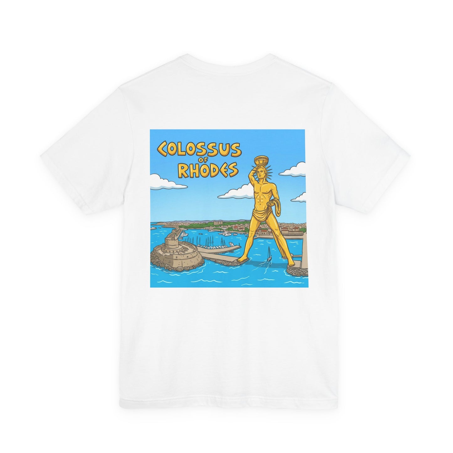 Colossus of Rhodes Statue T-Shirt