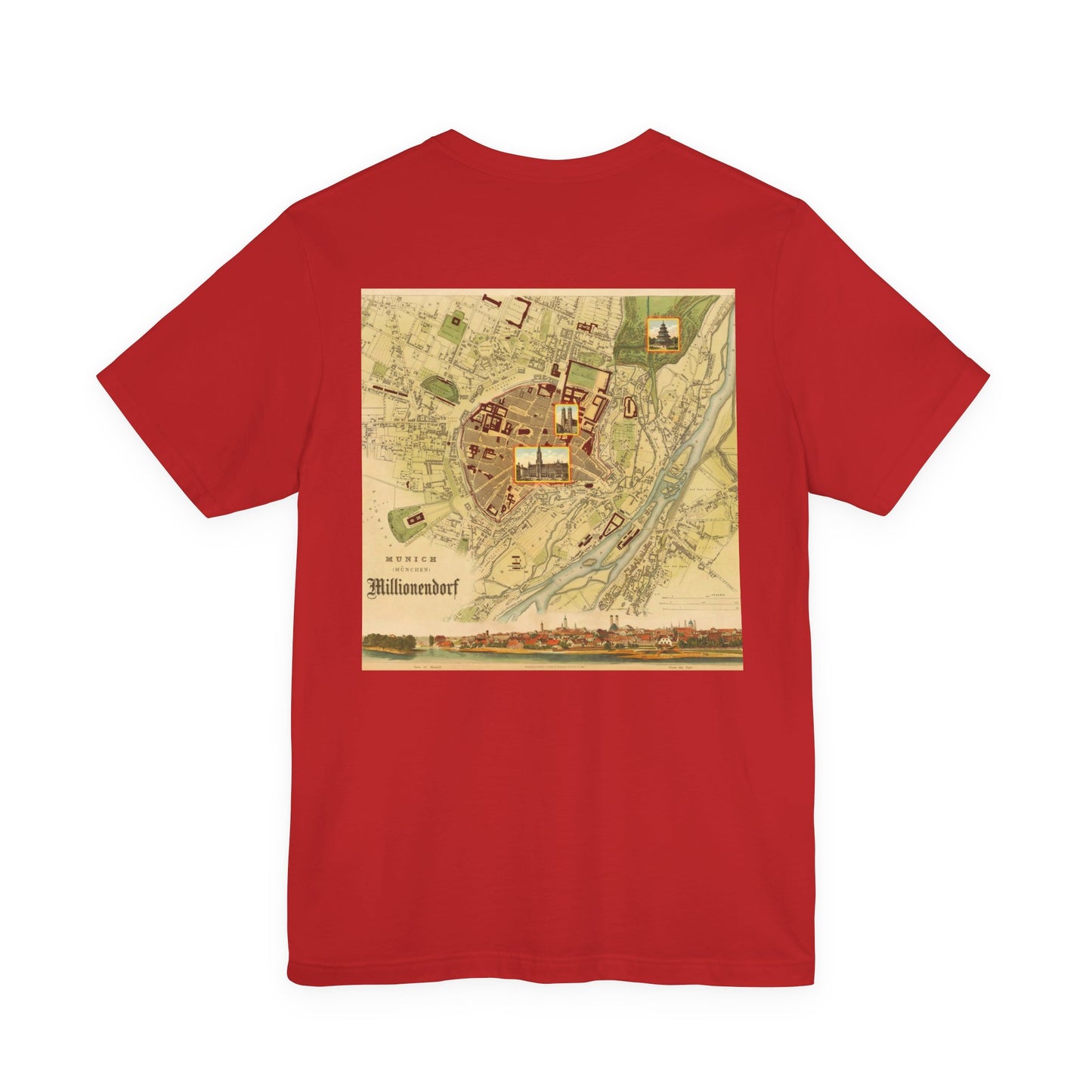Munich Map T-Shirt