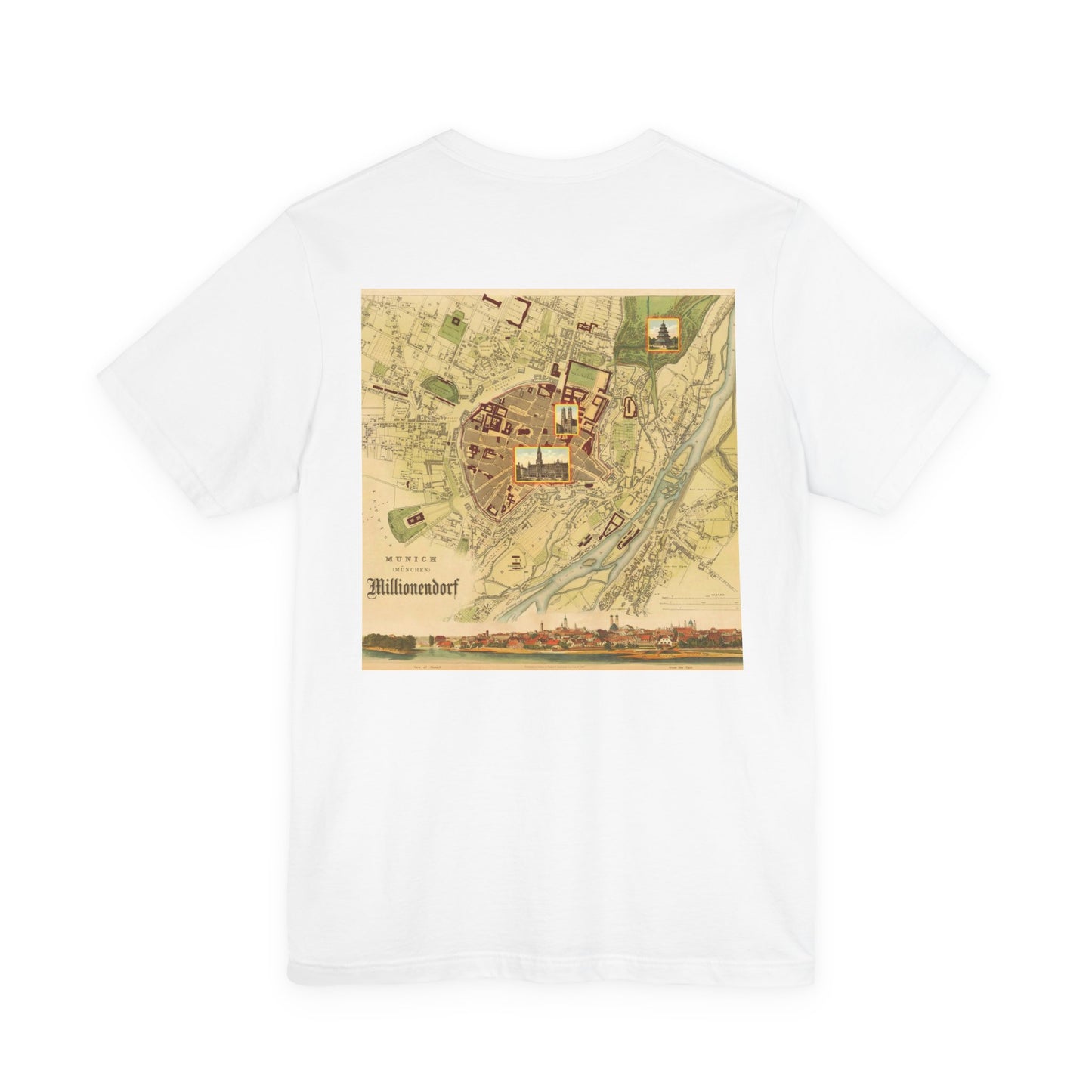 Munich Map T-Shirt