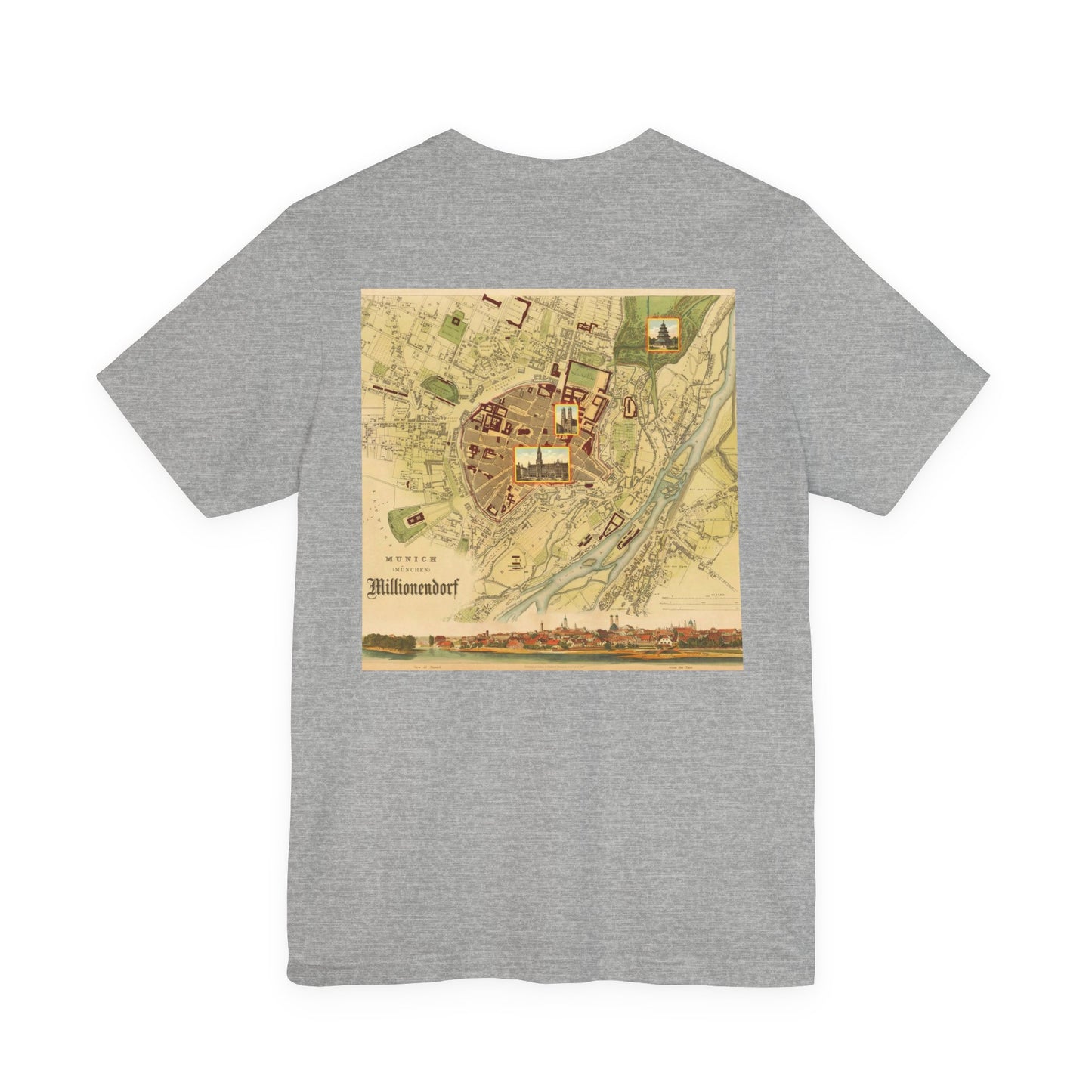 Munich Map T-Shirt