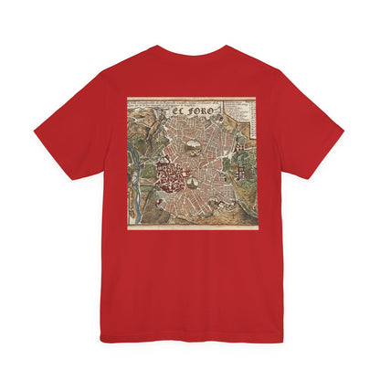 Madrid Map T-Shirt