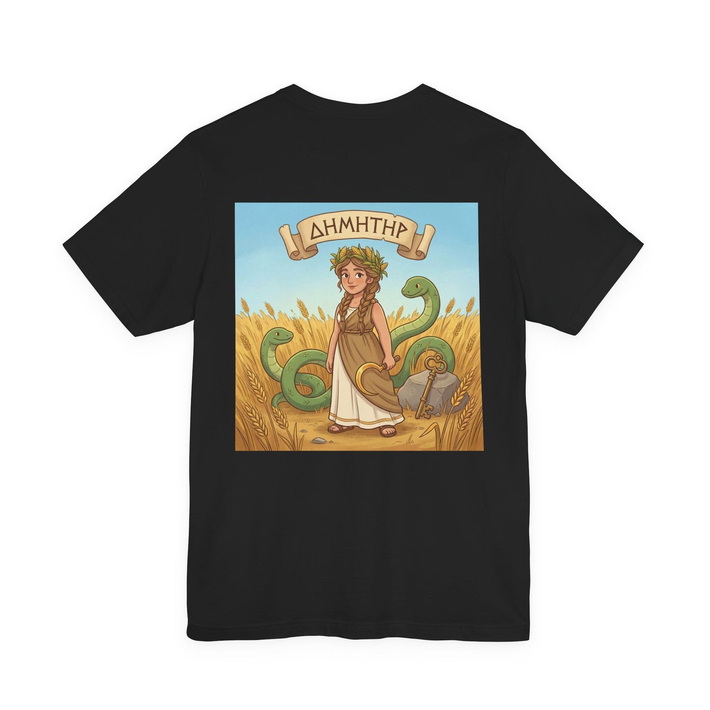 Demeter Greek Goddess Tee | Mythology Persephone Harvest T-Shirt