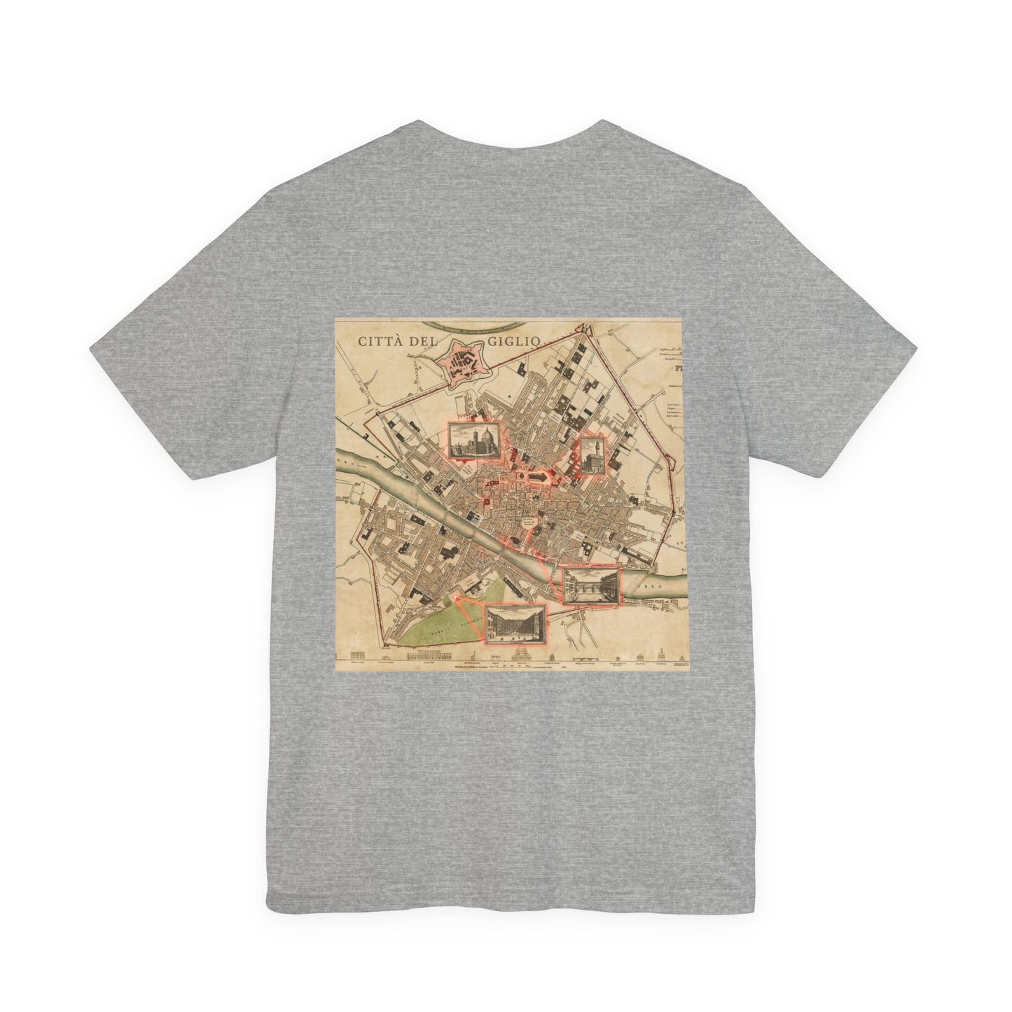 Giglio Map T-Shirt
