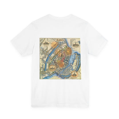Copenhagen Map T-shirt